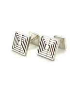 Tiffany &amp; Co Estate Mens Cufflinks Sterling Silver TIF958 - $205.13