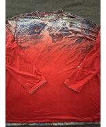 Magellan Shirt Mens XXL Red Realtree Fish Ombre Camouflage Reversible St... - $326.39 MXN
