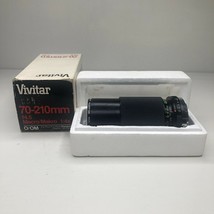 VIVITAR 70-210mm f4.5 MACRO FOCUSING ZOOM OLYMPUS OM MOUNT LENs Untested - £8.51 GBP