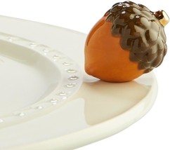 Nuts About Fall (Acorn) A174, A Nora Fleming Hand-Painted Mini. - $35.96