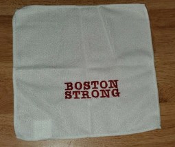 Boston Strong Embroidered Hand Towel - $9.70