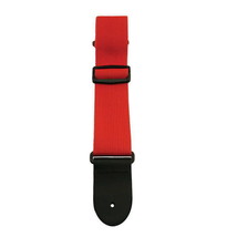 Sims Music 2&quot; Polypro Guitar Strap, Red - £8.59 GBP