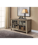 Storage Oxford Square TV Stand for Tvs up to 55&quot;, Rustic Brown Indoor Fu... - $180.58+