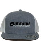 Direct Embroidered Cummins Turbo Diesel Flat Bill Mesh Back Tucker Hat Cap - $24.74