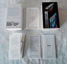 Apple iPhone 4 Empty Box Only 16GB with the Quick Start Guide  - £6.28 GBP