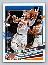 Jalen Brunson #189 2023-24 Donruss New York Knicks - £1.48 GBP