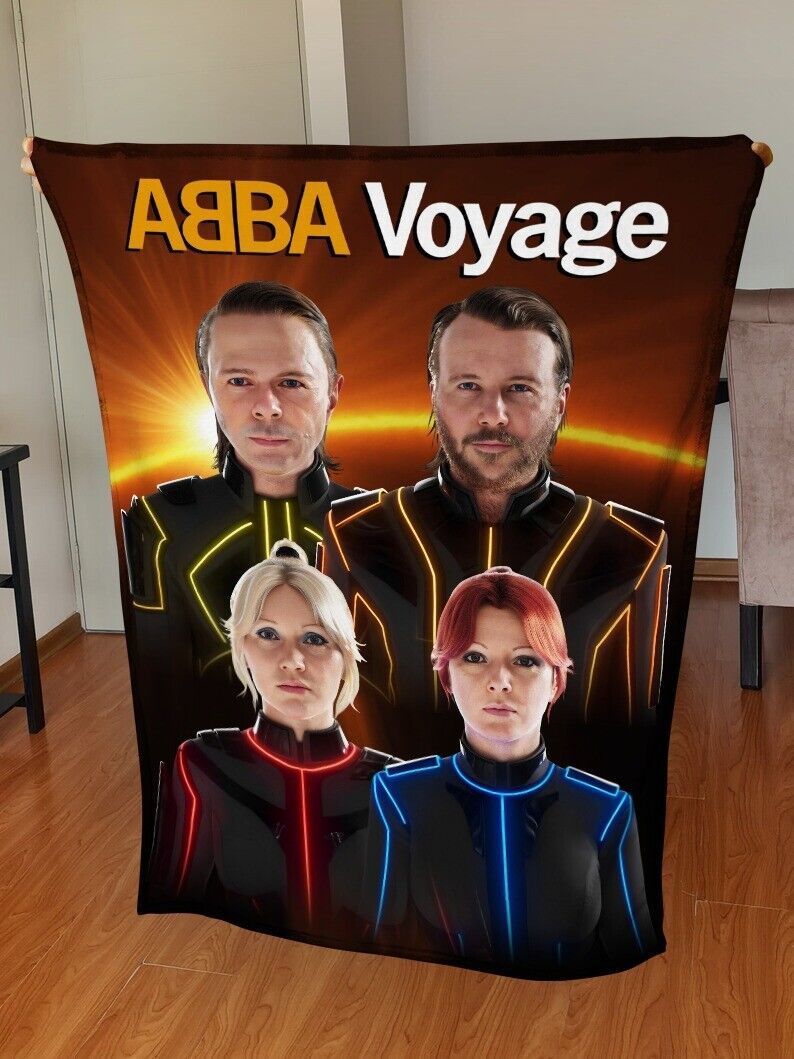 ABBA Blanket &quot;Voyage&quot; Size XS (Rare, Merch, Photo, Poster) - $47.00