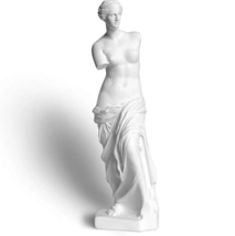 Venus De Milo Statue Greek Roman Mythology Goddess Aphrodite Statue Art, White - $36.11