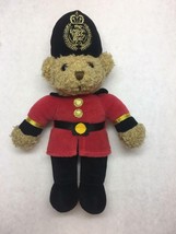 Vintage Teddy Bear Guard The English Teddy Bear Co Red Coat Tall Hat Gold - £23.35 GBP
