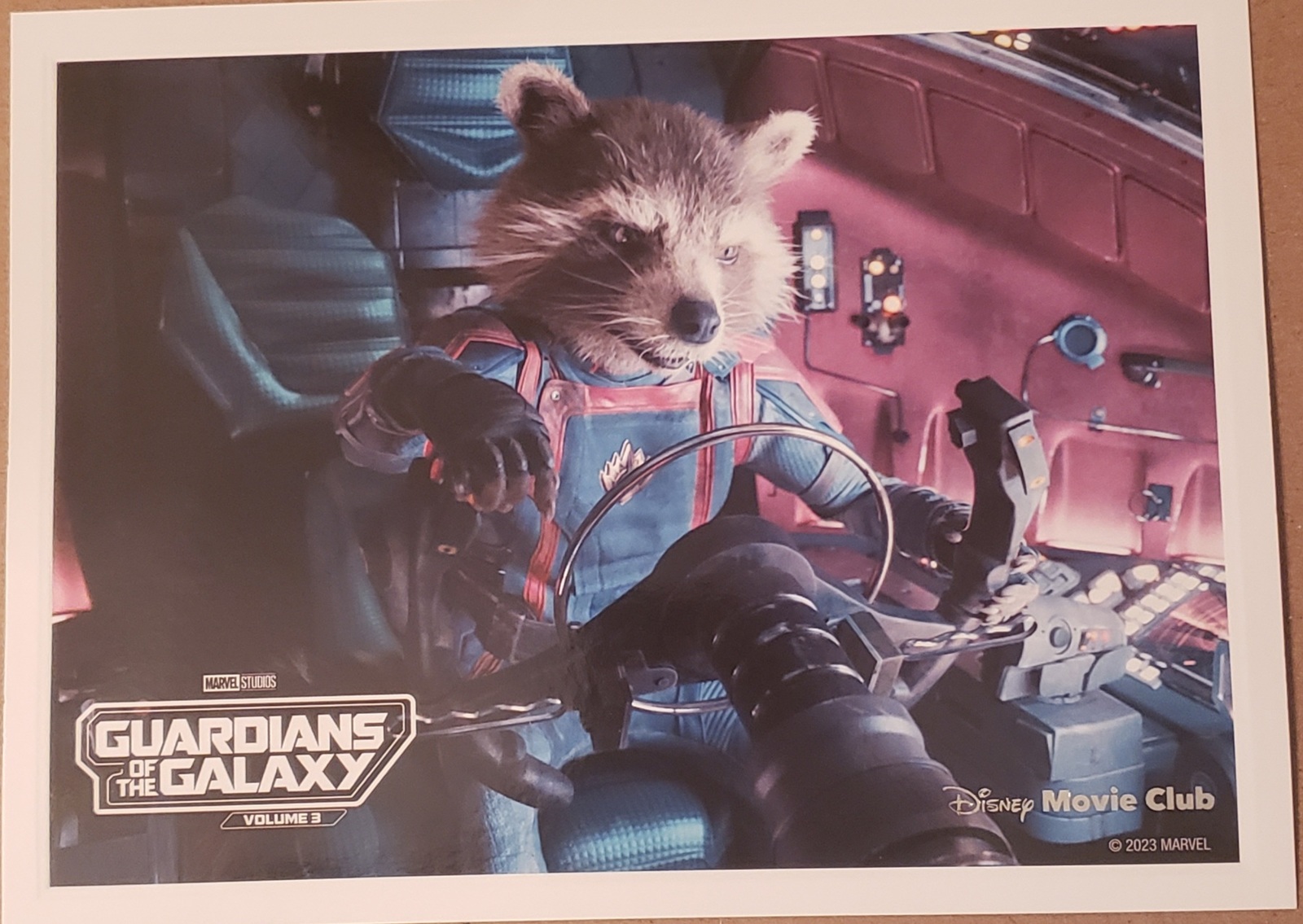 Primary image for Guardians of the Galaxy Volume 3 Lithograph Disney Movie Club Exclusive NEW