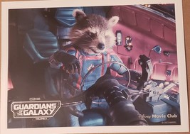 Guardians of the Galaxy Volume 3 Lithograph Disney Movie Club Exclusive NEW - $9.99