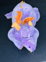 Disney Store Parks Stuffed Plush Dream Friends Sleeping Figment Purple Dragon - £78.20 GBP