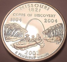 Edelstein Cameo Beweis 2003-S Missouri Staat Quarter Wir Haben Prüfdruck - £3.59 GBP