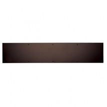 Trimco 8 x 34 in. Kick Plate Vis Pack Dark Bronze Powder Coat - $72.46