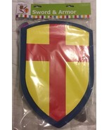 Foam Sword and Cross Armor Set Party Supplies New Sealed Fast Free Shipping - $10.02