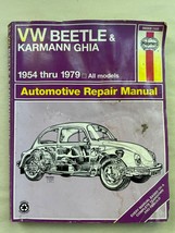 VW Beetle, Karmann Ghia  1954-1979  Haynes Repair Manual, Service Guide ... - $14.80