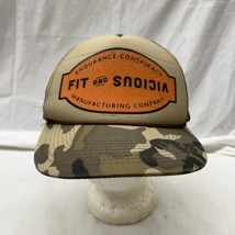 trucker hat baseball cap Vintage Mesh SnapBack Fit &amp; Vicious Endurance Camo - $39.99