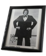 Framed Autographed Picture of Johnny Cash. - £218.11 GBP