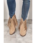 Legend Women&#39;s Fringe Cowboy Western Ankle Boots - $57.21