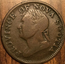 1832 Nova Scotia Half Penny Token - Rare Imitation - £23.03 GBP