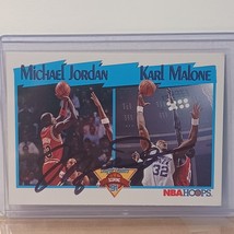 1991-92 NBA Hoops 306 Michael Jordan Karl Malone Scoring Leaders NM/Mint - £258.12 GBP