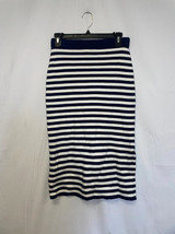 MSRP $69 Riley &amp; Rae Sophia Striped Skirt Navy &amp; White Size XS NWOT - £13.41 GBP