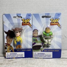 Buzz Lightyear And Sheriff Woody Eraser Figures Toy Story - £11.07 GBP