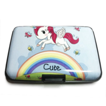 Expanding Business Credit Card Unicorn-6 Caddy Case Wallet Aluminum Sky ... - £3.55 GBP