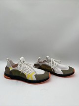 French Connection DUKE White/Multi Lace Up Low Top Fashion Sneakers Men Size 12 - £33.95 GBP