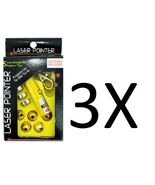 Laser Pointer Key Chain with Interchangeable Heads (set of 3) - $13.01