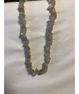 Vintage Rock Crystal Quartz Necklace - $79.49 CAD