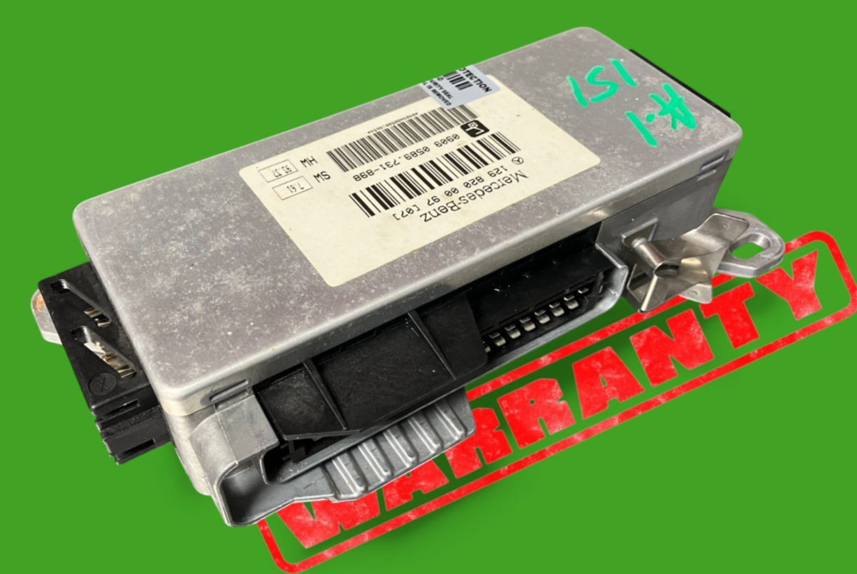 Top Control Module On R129 Location 1990-1993 mercedes r129 sl500 convertible roof top control module ...