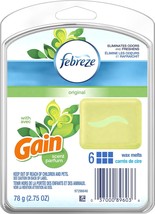 Febreze Wax Melts Gain Original Air Freshener (1 Count, 2.75 Ounce) - £22.37 GBP