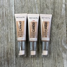 3 Pack~Revlon Candid Photoready Natural Finish Foundation True Beige 340 - $348.38 MXN