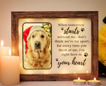 Pet Memorial Frames for Dogs and Cats - LED Dog Memorial Photo Frame Dog... - $25.17