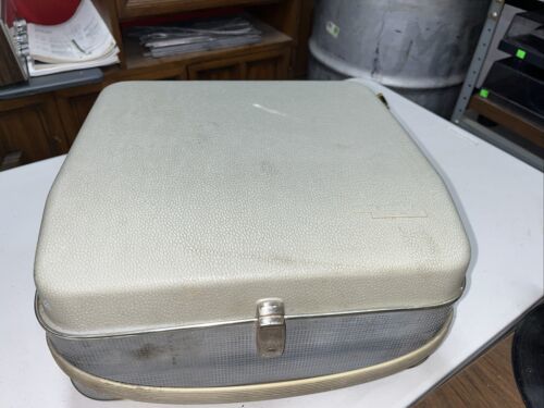 Vintage Grundig TK40 Reel to Reel Tape Recorder In Hard Case - Untested VGC Rare  			
