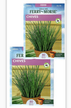 2 pack Chives Herb Seeds NON-GMO -- Ferry Morse  12/23 - $6.19