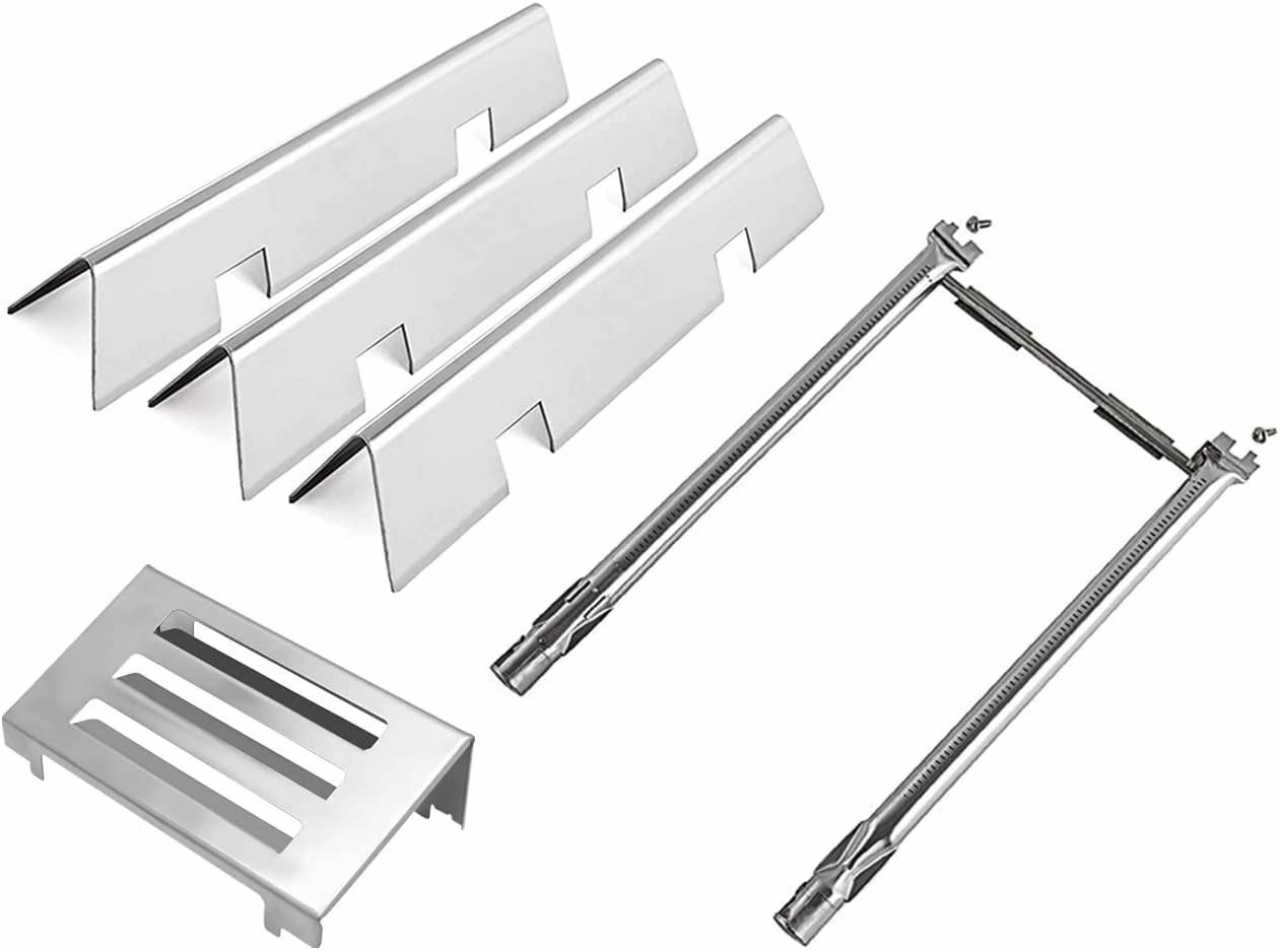 Grill Heat Deflectors Flavorizer Bars And Burners for Weber Spirit II 20... - $71.21