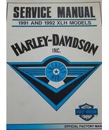 1991 1992 Harley Davidson XLH Sportster Models Service Repair Shop Manua... - $3,669.73 MXN
