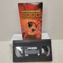 Cnn Millennium 2000 VHS tape - Warner Home Video - 120mins. - $4.82