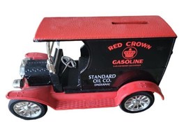 Red Crown Gasoline 1912 FORD OPEN FRONT PANEL  DELIVERY VAN TRUCK ERTL  ... - £14.69 GBP