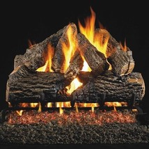 RH Peterson Real Fyre 18&quot; Charred Oak Gas Logs Only No Burner - £232.76 GBP