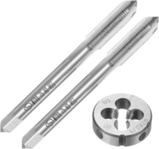 Uxcell 3Pcs Tap And Die Set, Metric M7 X 0.75 Thread Taps &amp; Round Die, T... - $30.98