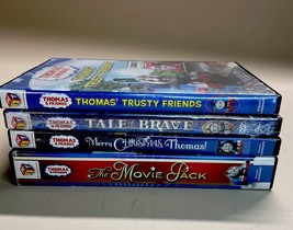 Thomas The Tank Engine &amp; Friends Classic Lot Of 4 DVDs READ - $14.98