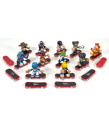 Lot of 11 Tech Deck Dudes w Boards + 6 Xtra Boards - $881.14 MXN