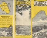 Waterton Glacier International Peace Park Brochure 1950&#39;s - £17.50 GBP