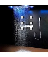 Cascada Luxurious Recessed LED Waterfall Rainfall Shower System with Music - £1,955.60 GBP
