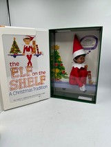 The Elf On The Shelf Brown Eyed Girl Doll Dark Skin A Christmas Tradition Book - £17.95 GBP