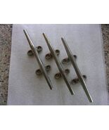3 Pack 8 Inch 316 Stainless Steel Boat Dock Cleats solid Base Marine Har... - $54.45