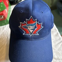 Vintage Starter Toronto Tinta Unita Blu Jays Logo Baseball Berretto Capp... - £16.33 GBP